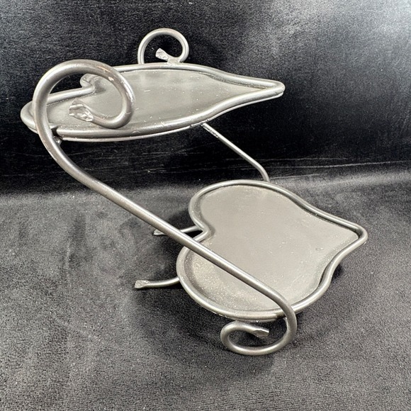 Longaberger 2000 Little Love Red Sweetheart Baskets‎ & Heart to Heart Stand Set - Picture 3 of 16